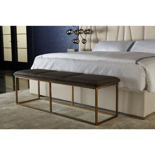 Alley Rustic Bronze / Piccolo Pebble Bench